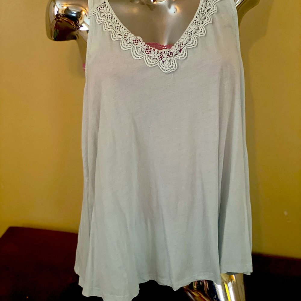 Others follow Mint Green Women’s tank Sz Lg